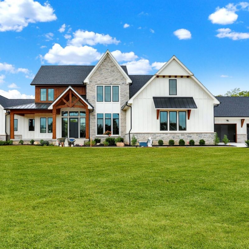 GG Custom Home exterior | Wood Wind Landing
