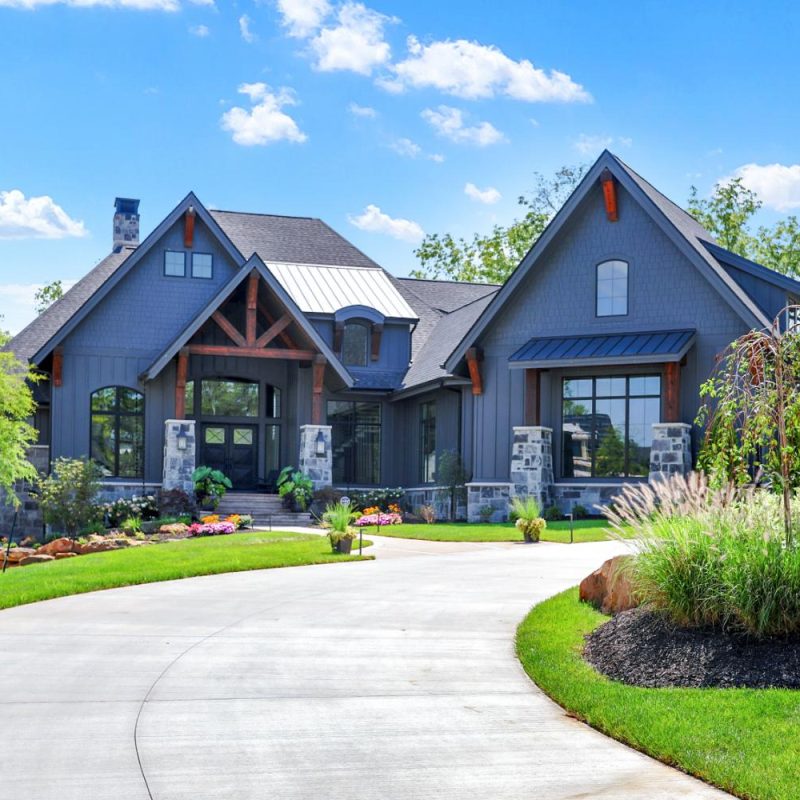 GG Custom Home exterior | Wood Wind Landing