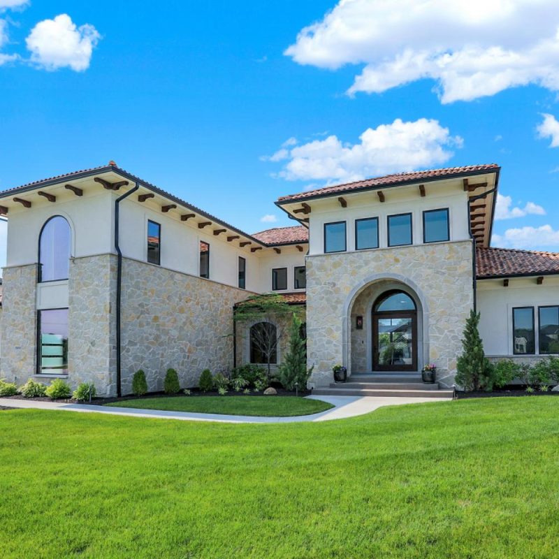 GG Custom Mediterranean style home | Wood Wind Landing