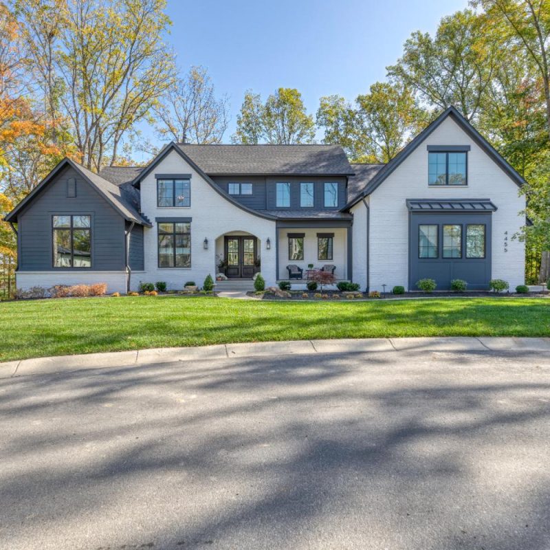 Gradison Design Build custom home front | Wood Wind Landing