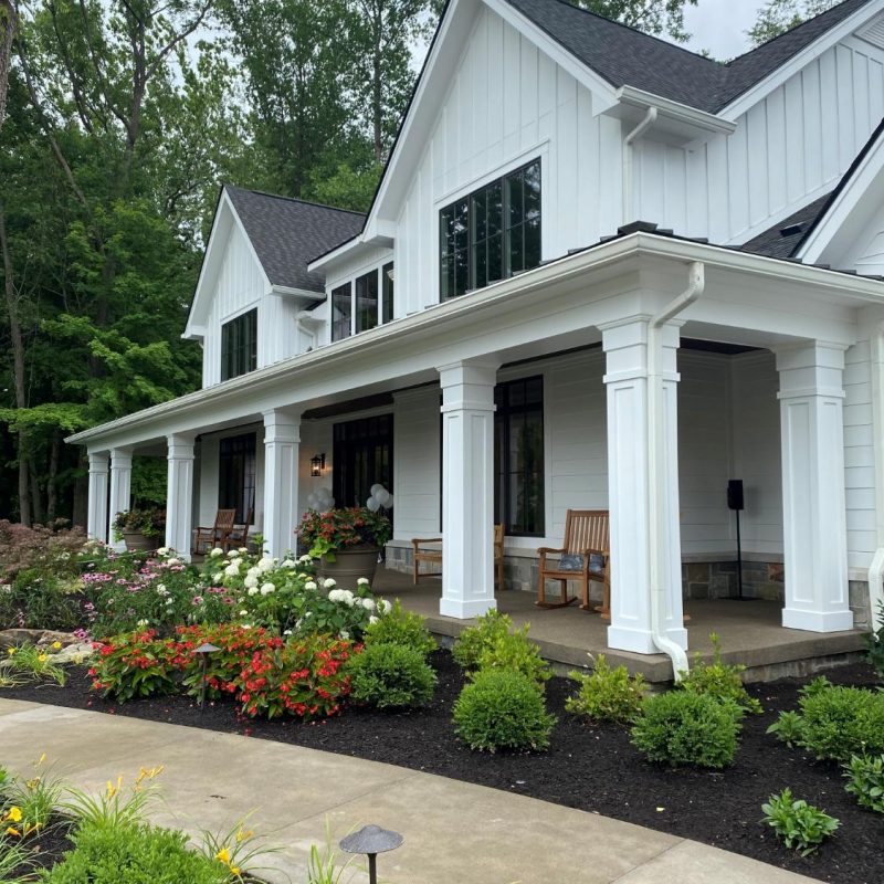 Gradison Design Build custom home landscaping | Wood Wind Landing
