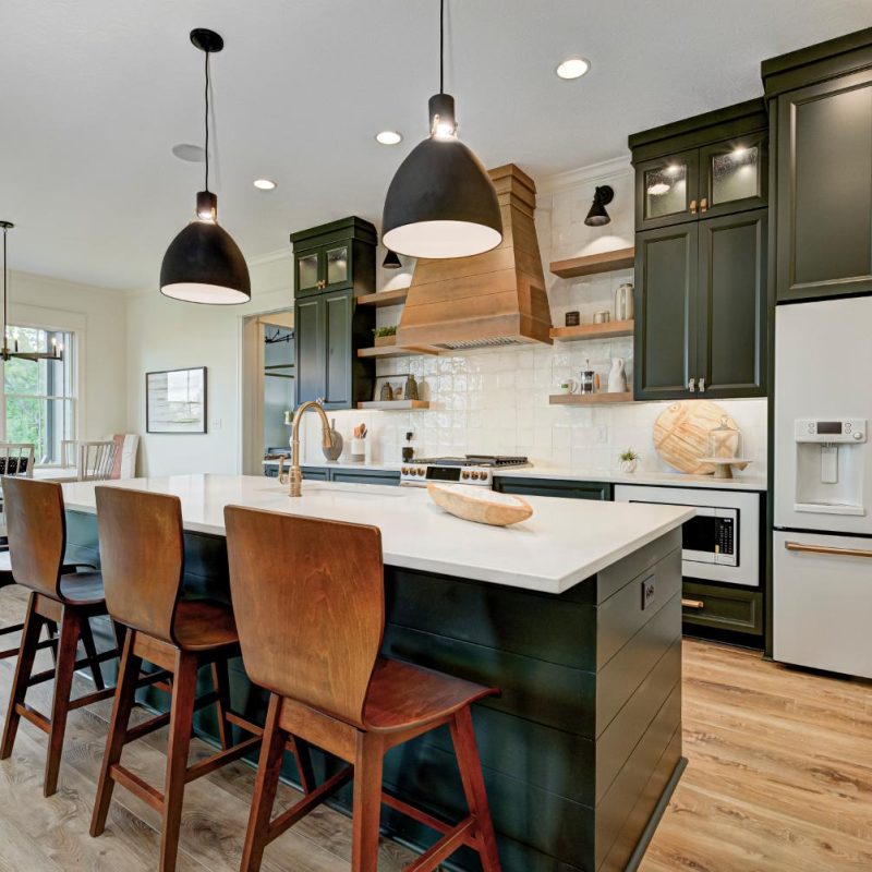 OTDG home modern kitchen interior details | Wood Wind Landing