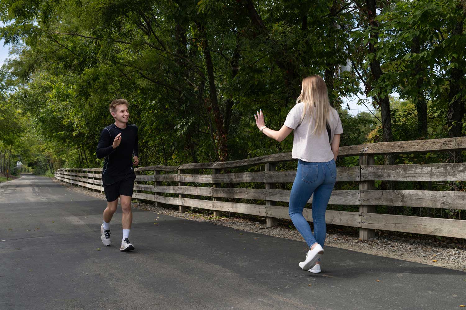 Walking trail Westfield | Wood Wind Landing